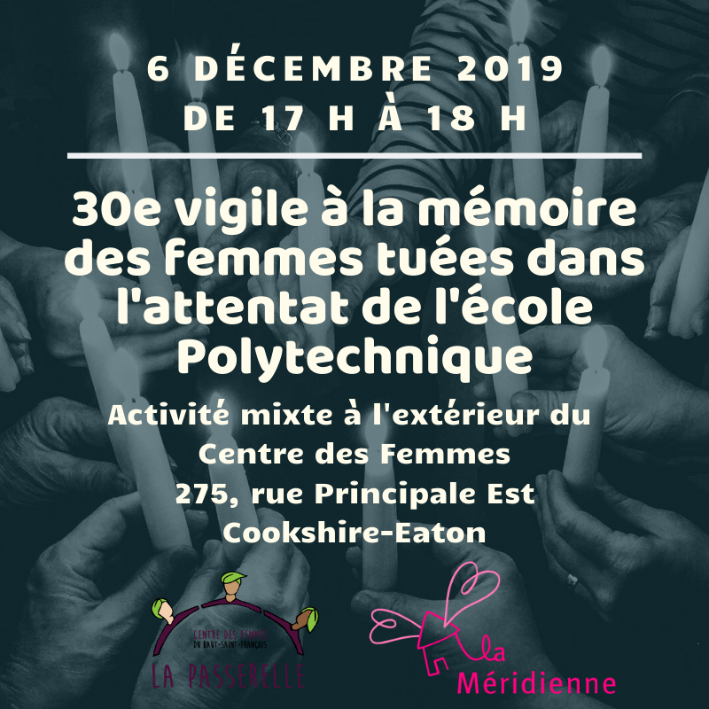 30e vigile à la mémoire des femmes tuées dans l'attentat de l'école Polytechnique