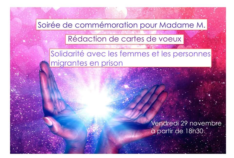 Pour Madame M., les femmes et les personnes migrantes en prison