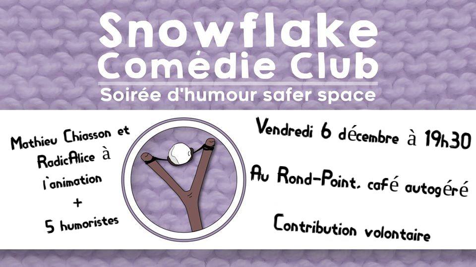 Snowflake Comédie Club - décembre 2019