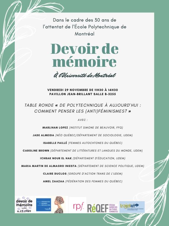 Polytechnique à aujourd'hui: Comment penser les (anti)féminismes