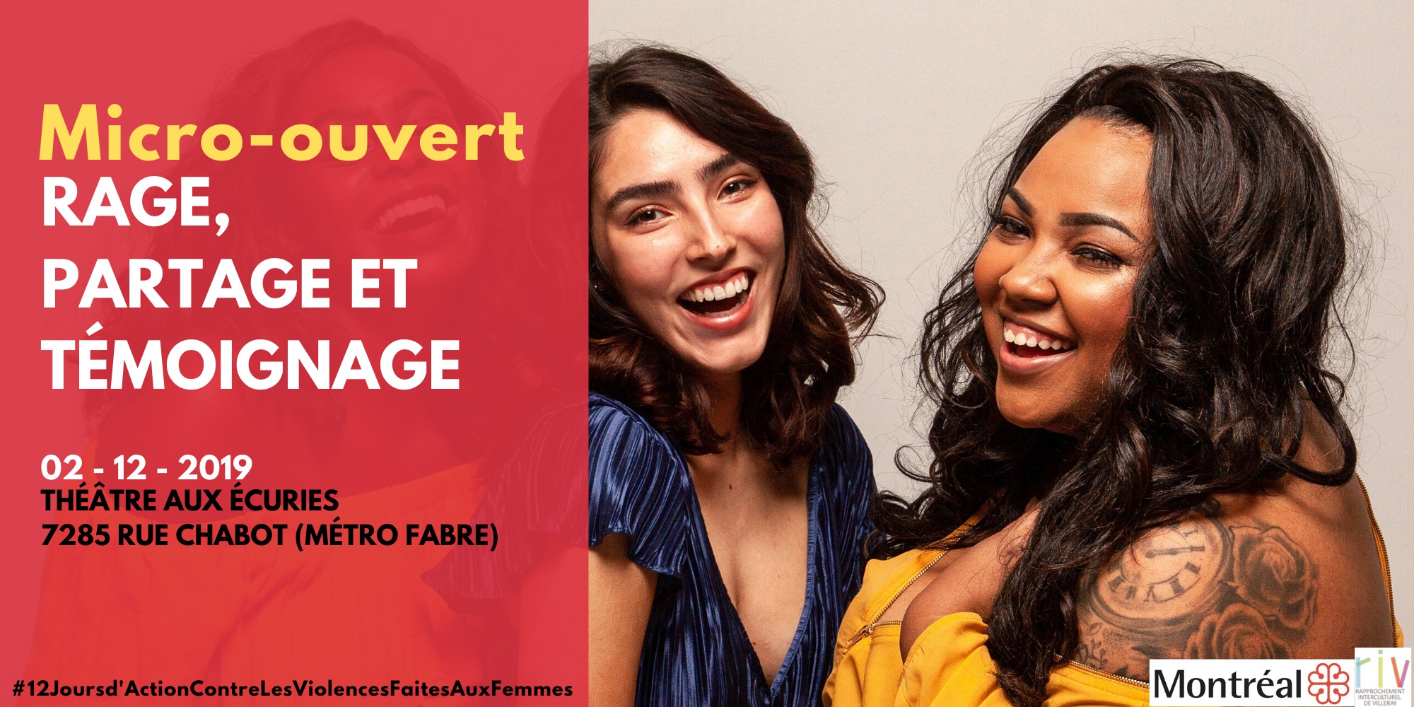 Micro-ouvert : Rage, partage et témoignage