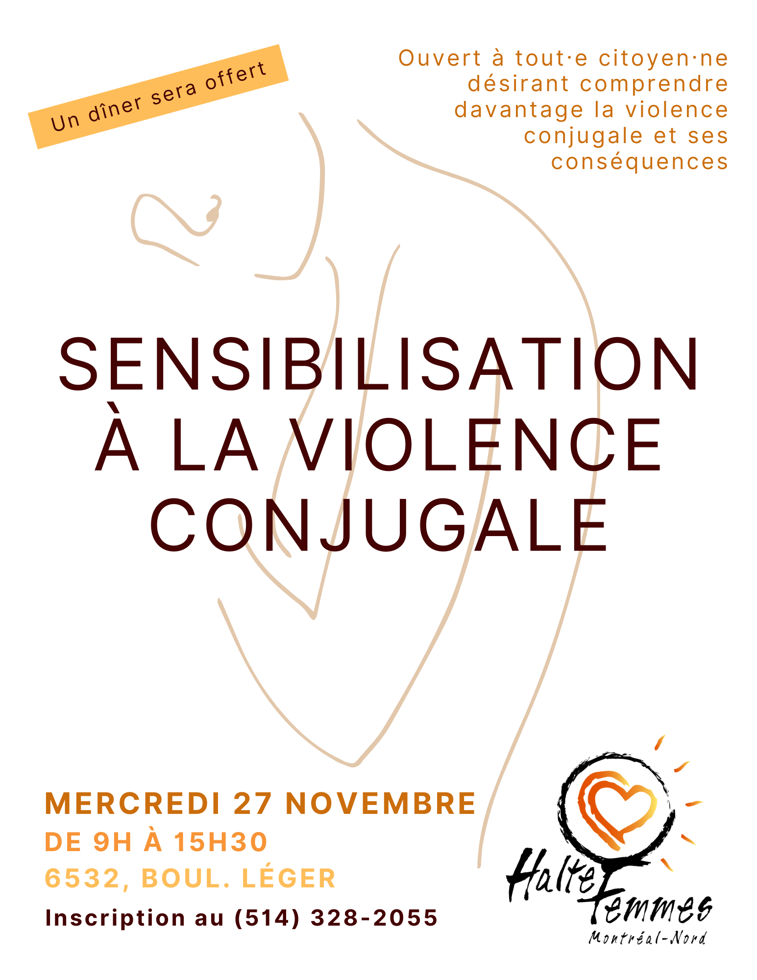 Journée de sensibilisation à la violence conjugale