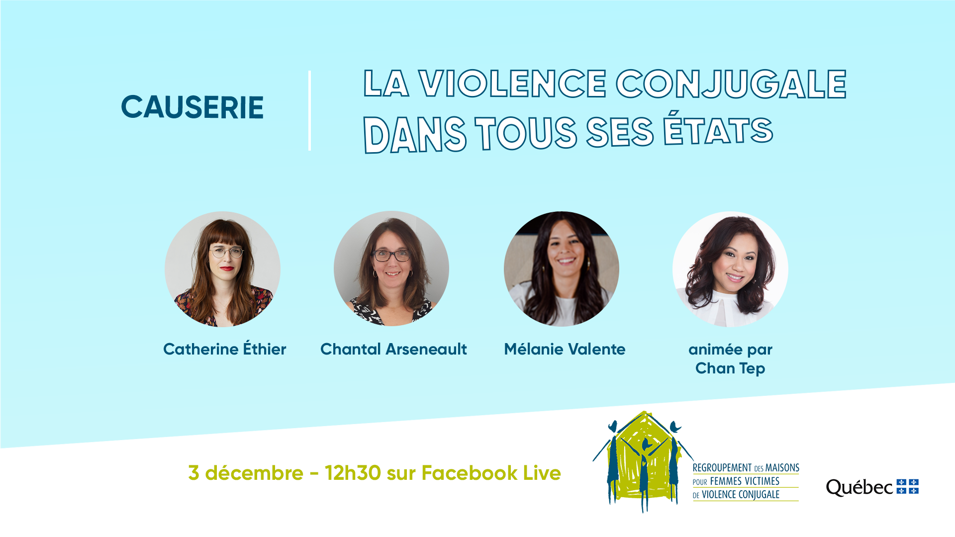 Causerie virtuelle - La violence conjugale dans tous ses états