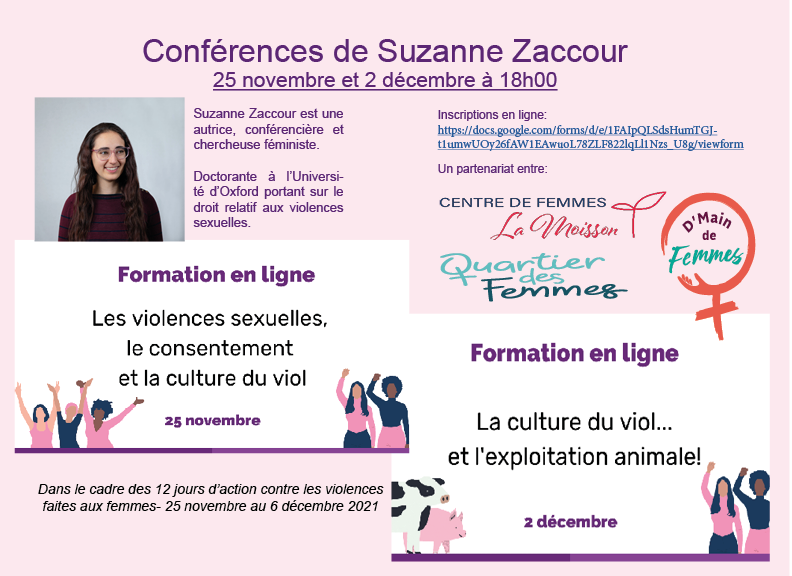 Formation en ligne Suzanne Zaccour