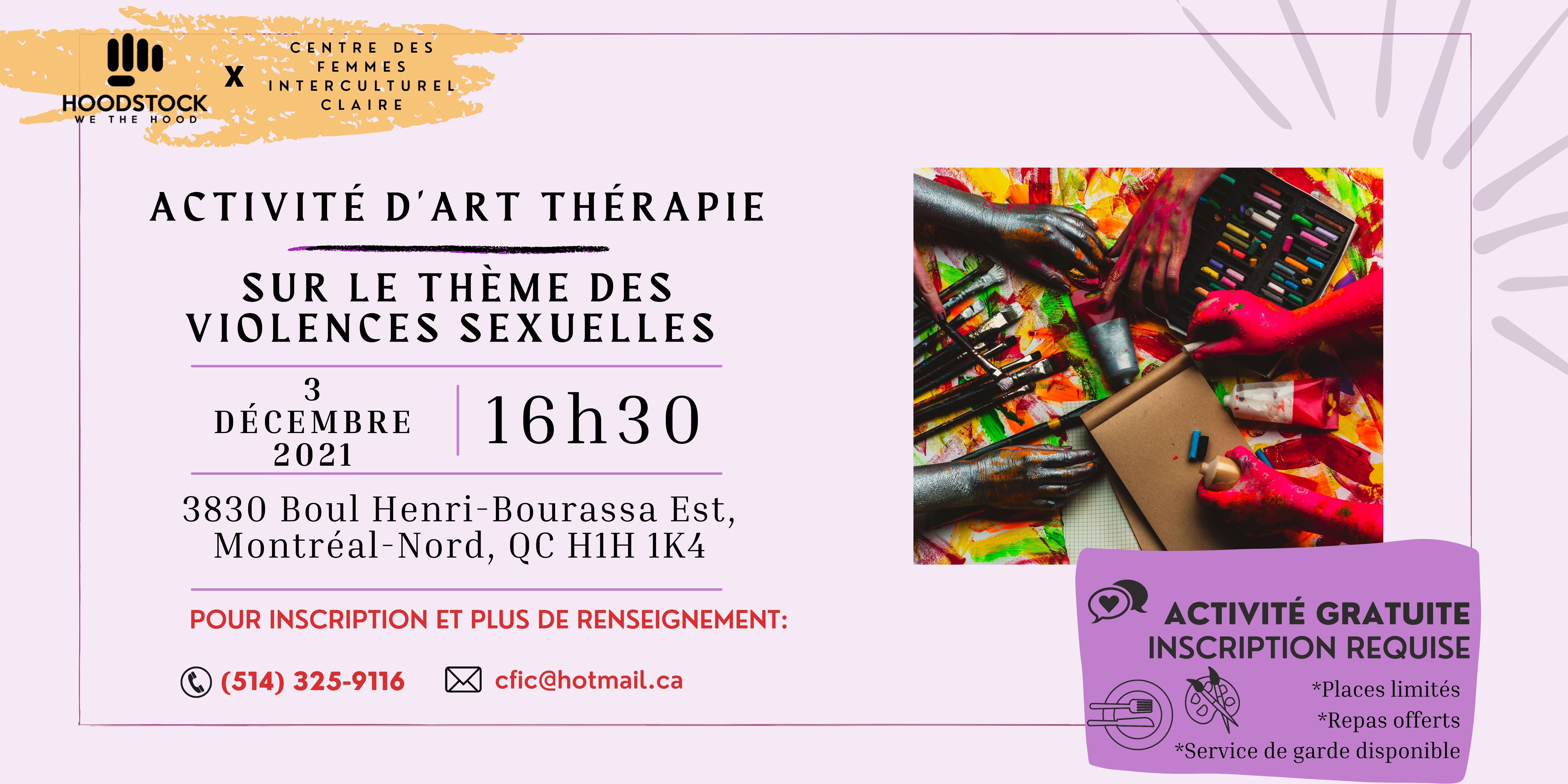 Atelier d'art therapie