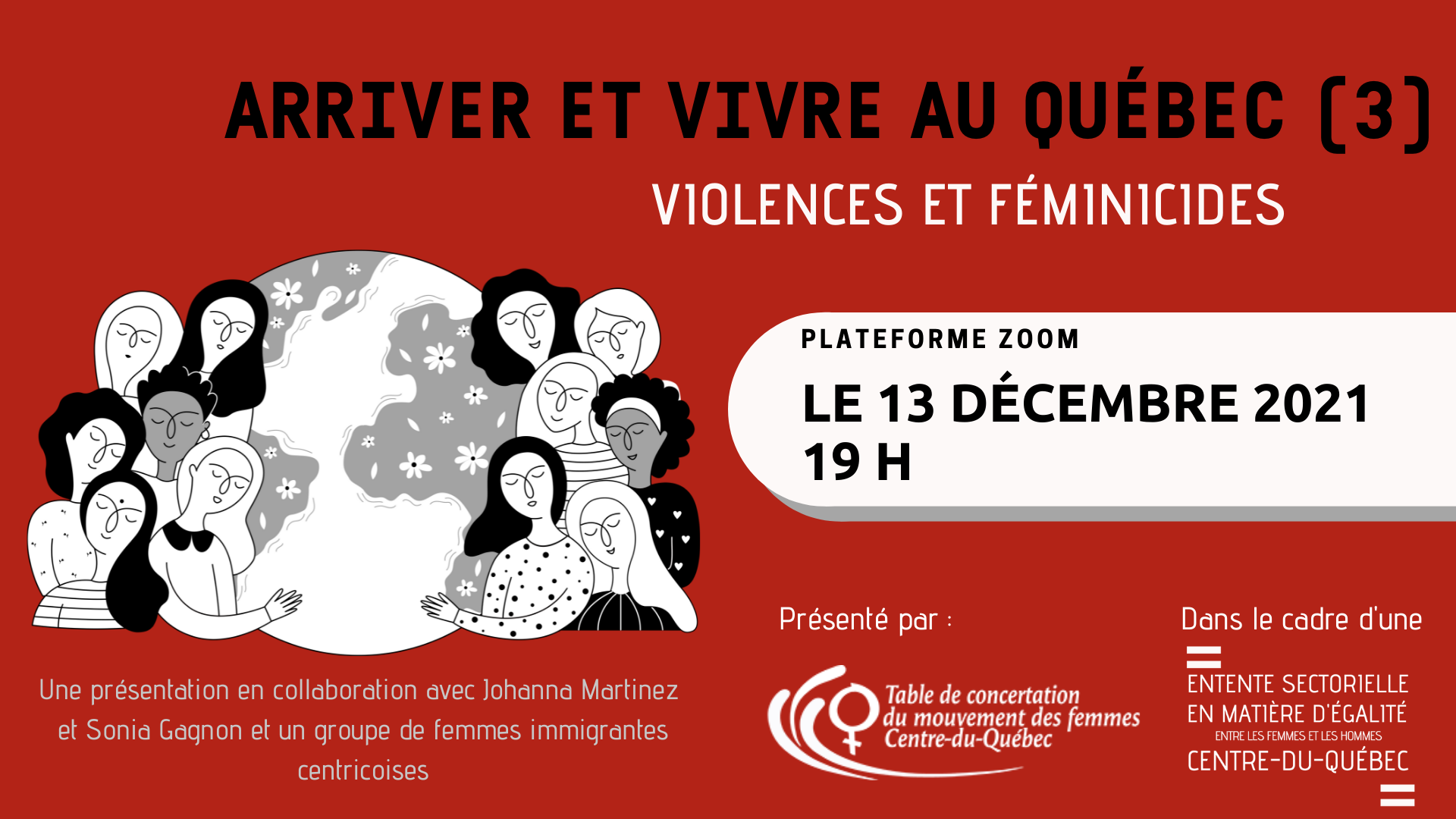 Arriver et vivre au Québec (3) - Violences et féminicides